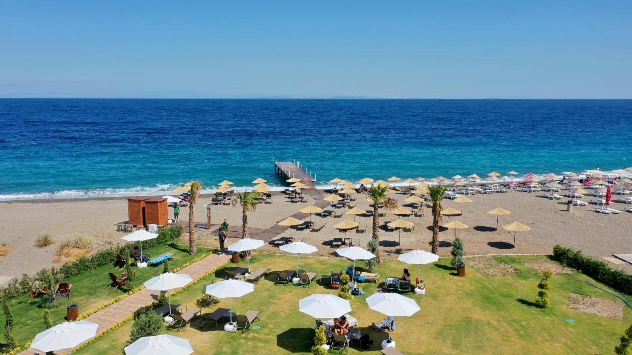 Assos Troy Beach Hotel Экстерьер фото