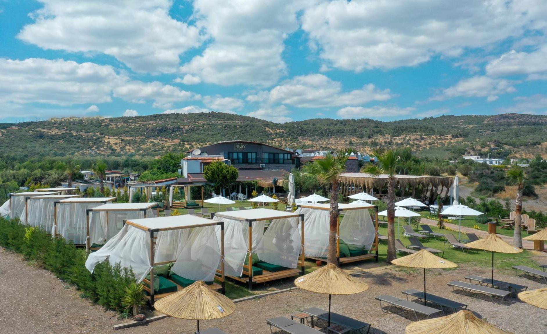Assos Troy Beach Hotel Экстерьер фото