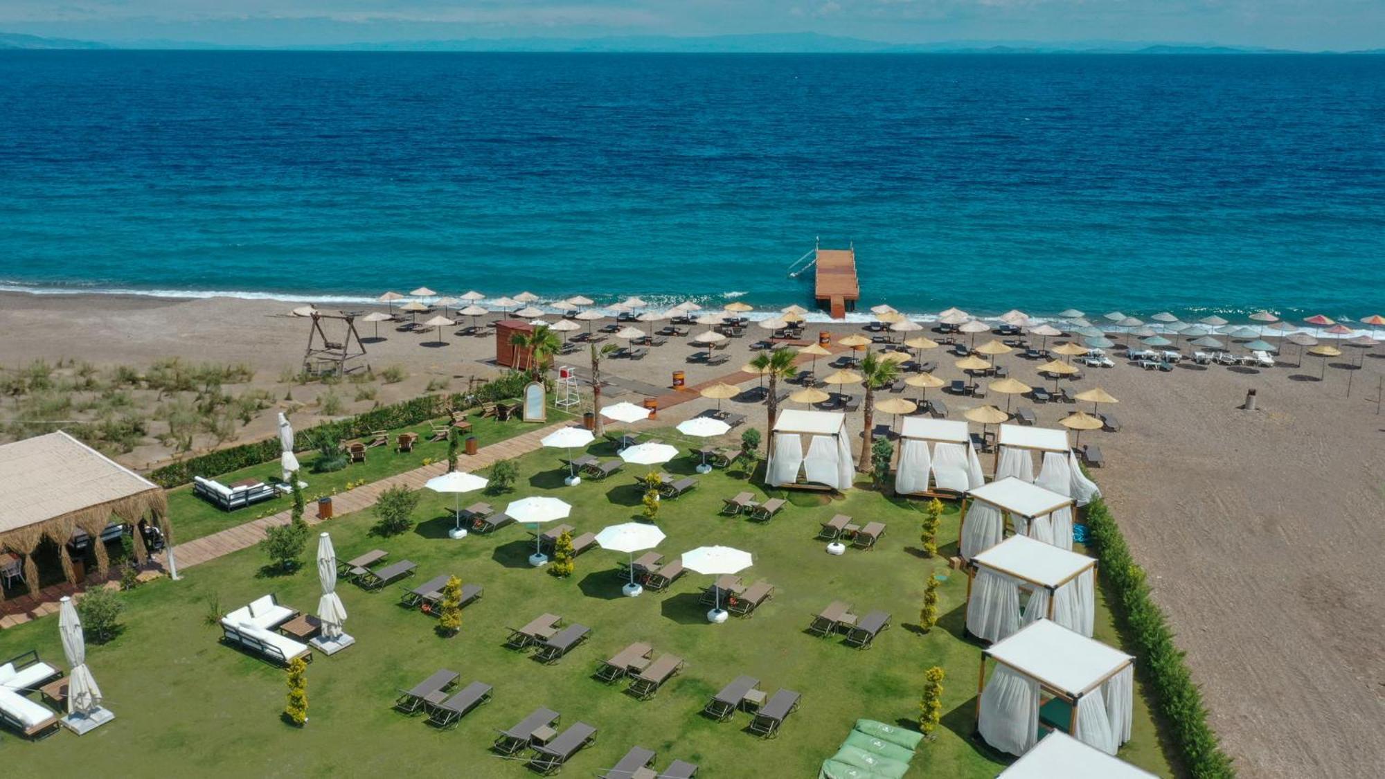 Assos Troy Beach Hotel Экстерьер фото
