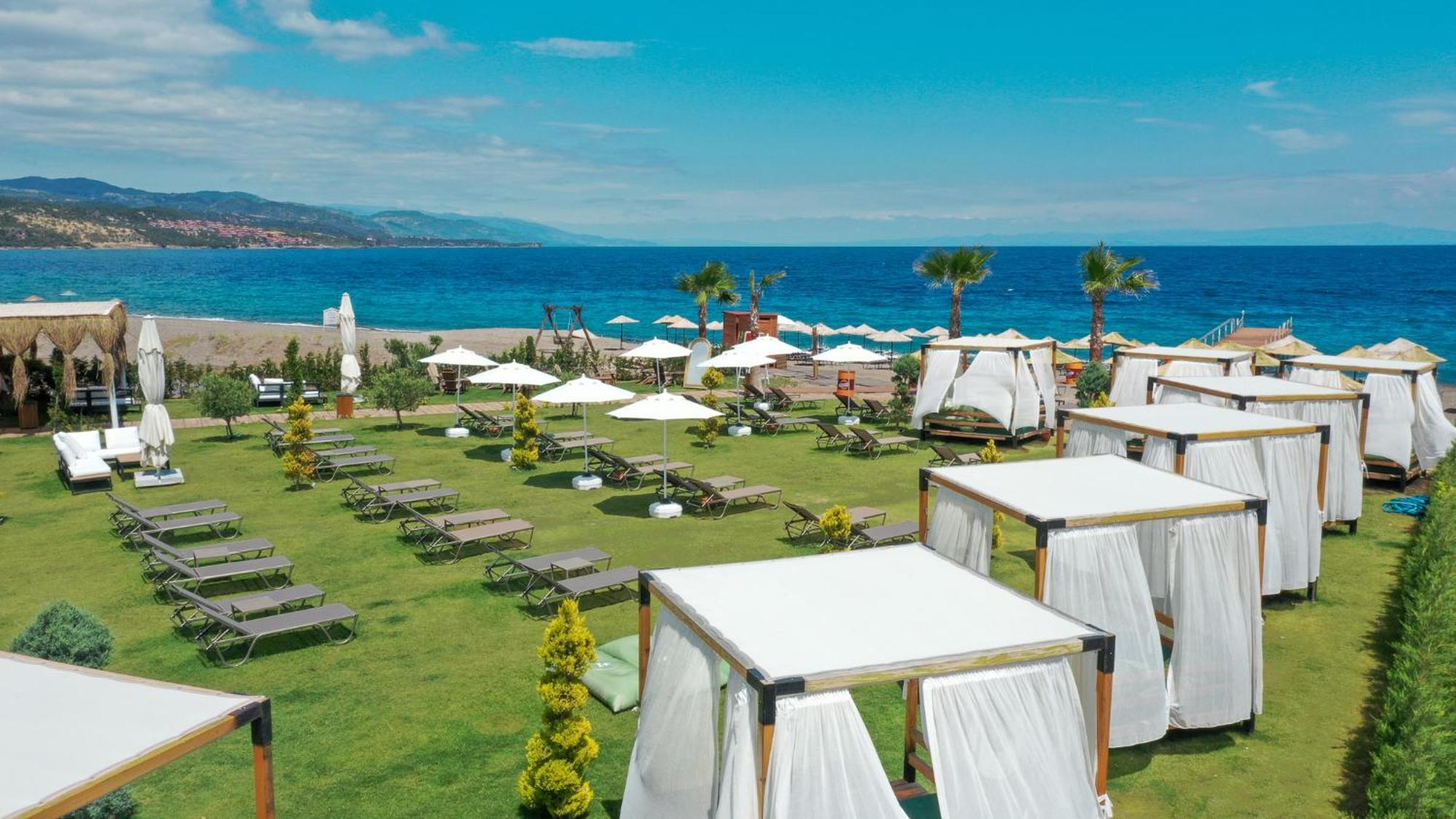 Assos Troy Beach Hotel Экстерьер фото